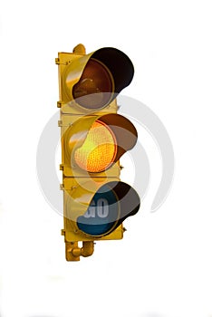 Isolated Traffic Light