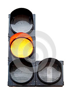 Isolated traffic light