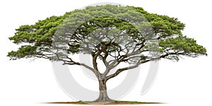 Isolated Tree on White Background