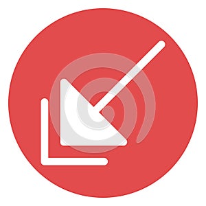 Isolated Vector Icon which can be easily modified or edited