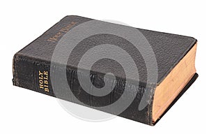Isolated Vintage Bible