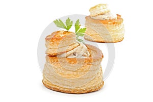 Isolated vol au vent