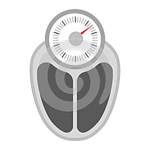 Isolated weigh scale.