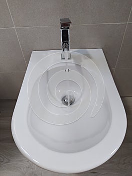 Isolated White bidet