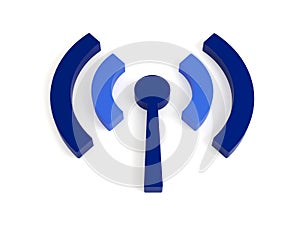 Isolated wi fi (wireless) icon