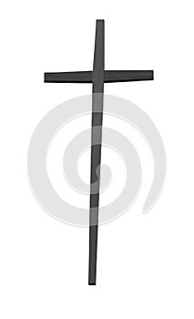 Isolated Wooden Cross