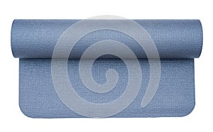 Isolated yoga mat photo