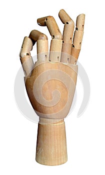 Jointed Wooden Hand photo