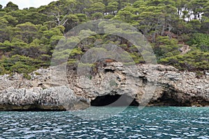 Isole Tremiti - Grotta del Sale dalla barca