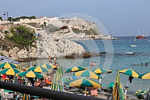 Isole Tremiti - Scorcio dell'Isola di San Nicola da Cala delle Arene