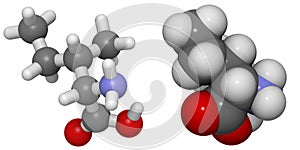 Isoleucine (Ile, I) molecule