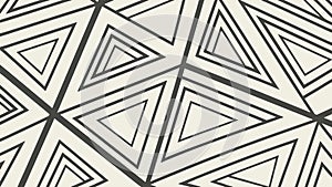 Isometric Abstract Triangular Geometric Pattern, vector design Generative AI