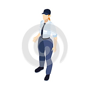 Isometric Bank Worker Composition