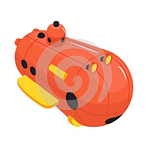 Isometric Bathyscaph Isometric Composition