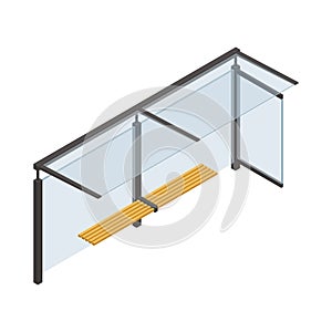 Isometric Bus Stop