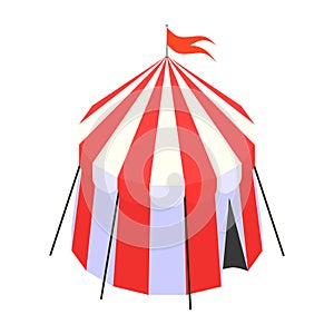 Isometric Circus Tent