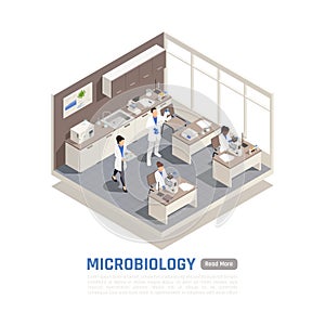 Microbiology Isometric Composition