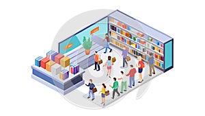 Isometric Construction Site: Building Under Development, vector design Generative AI