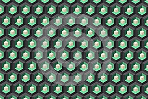 Isometric cubes