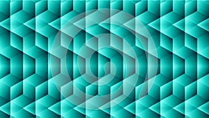 Isometric 3D cubes create an engaging geometric tile background design.