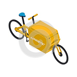 Isometric Delivery Bicycle