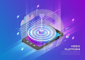 Isometric Digital Concept