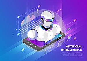 Isometric Digital Concept