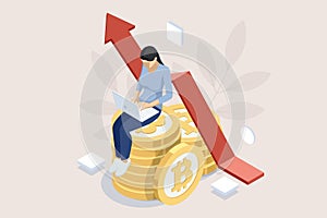 Isometric Digital Currency Adoption, Cryptocurrency Exchange, Blockchain Technology, Crypto Consulting and Staking and