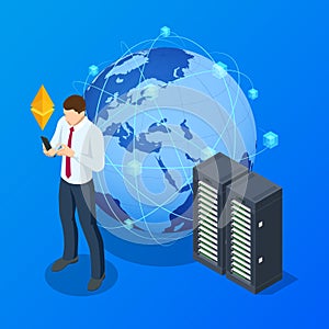 Isometric Ethereum is a decentralized, open-source blockchain with smart contract functionality. Mining and trade