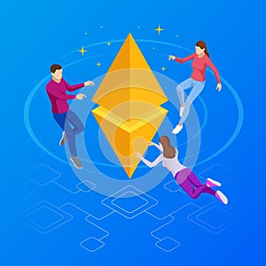 Isometric Ethereum is a decentralized, open-source blockchain with smart contract functionality. Mining and trade