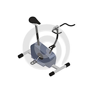 Isometric Exercycle Machine Composition