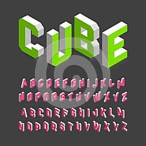 Isometric font