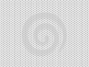 Isometric graph paper grid.