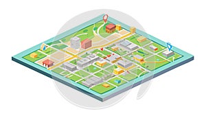 Isometric Grid Pattern: Futuristic Geometric Background Design, vector design Generative AI