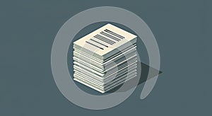 Stack of Documents Icon