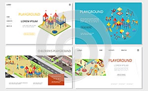 Isometric Kids Playground Websites