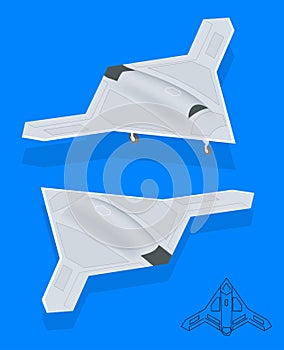 Isometric Long Range Strike-Bomber.