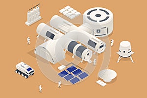 Isometric Mars Colonization, Biological terraforming, Paraterraforming, Adapting humans on Mars. Astronautics, space