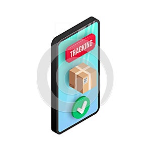 Isometric order tracking package found concept