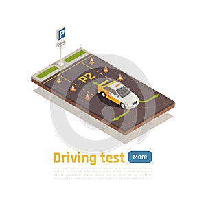 Isometric Parking Practice Composition