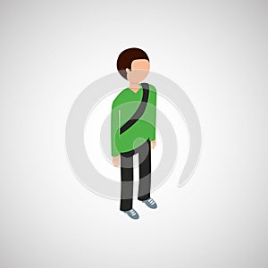 isometric people design