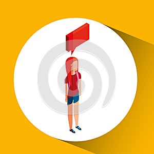 isometric people design