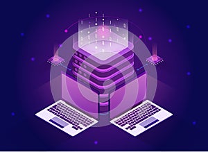 Isometric quantum computing or supercomputing.