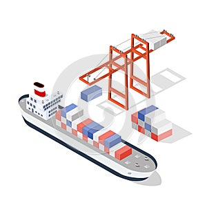 Isometric ship cargo