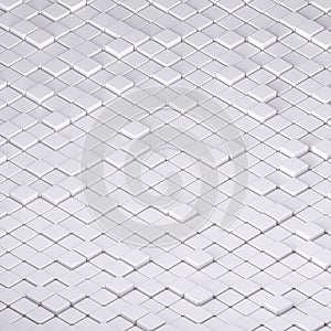 Isometric Silver 3D Blocks