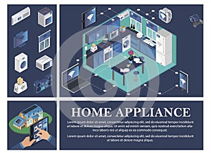 Isometric Smart Home Concept