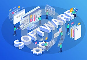 Isometric Software Development Composition