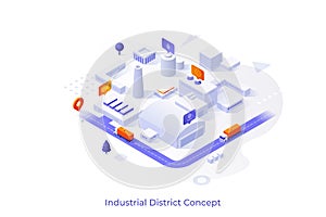 Isometric Vector Illustration For Website