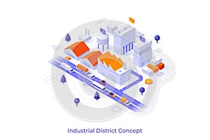 Isometric Vector Illustration For Website