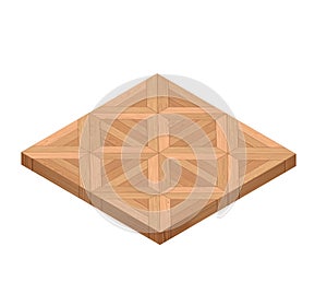 Isometric Wooden Floor